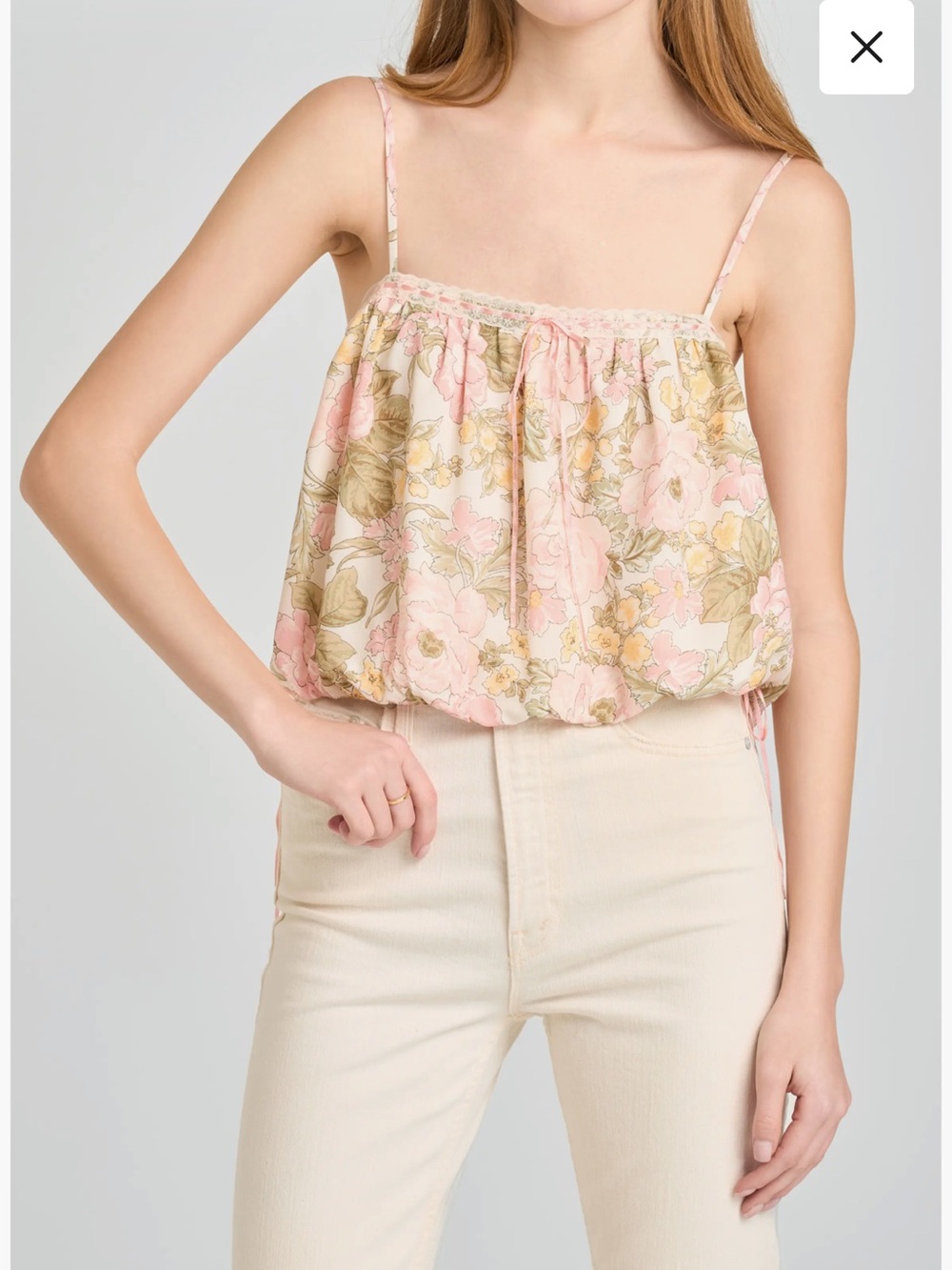 Jasmine Bubble Hem Camisole
WAYF - Picture 2 of 3